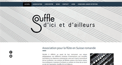 Desktop Screenshot of flute.ch